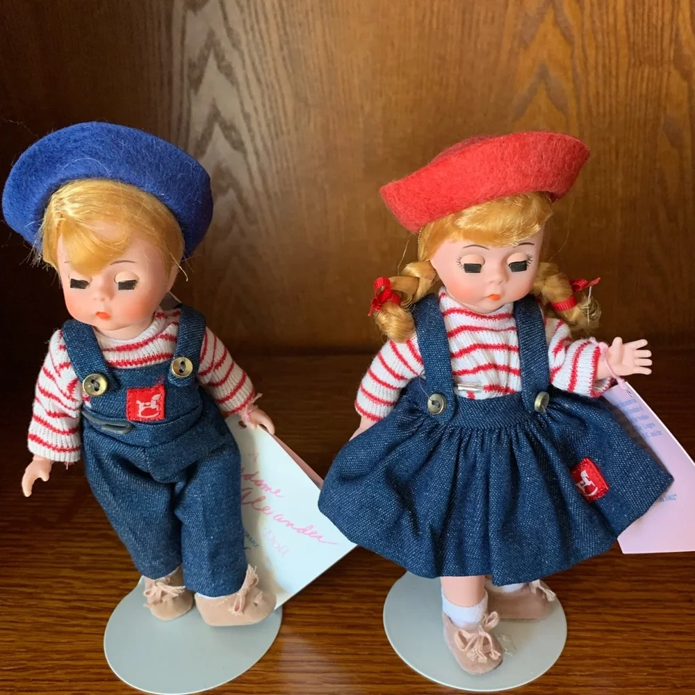 Madame Alexander Vintage Twin Dolls Diana & David - Picture 4 of 9